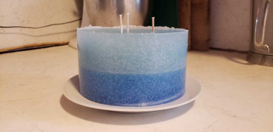 Adventures in Candle Making-Paraffin & A Huge Metal&nbsp;Mold