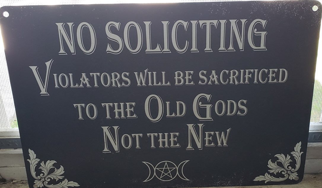 Can’t You Read the&nbsp;Sign?