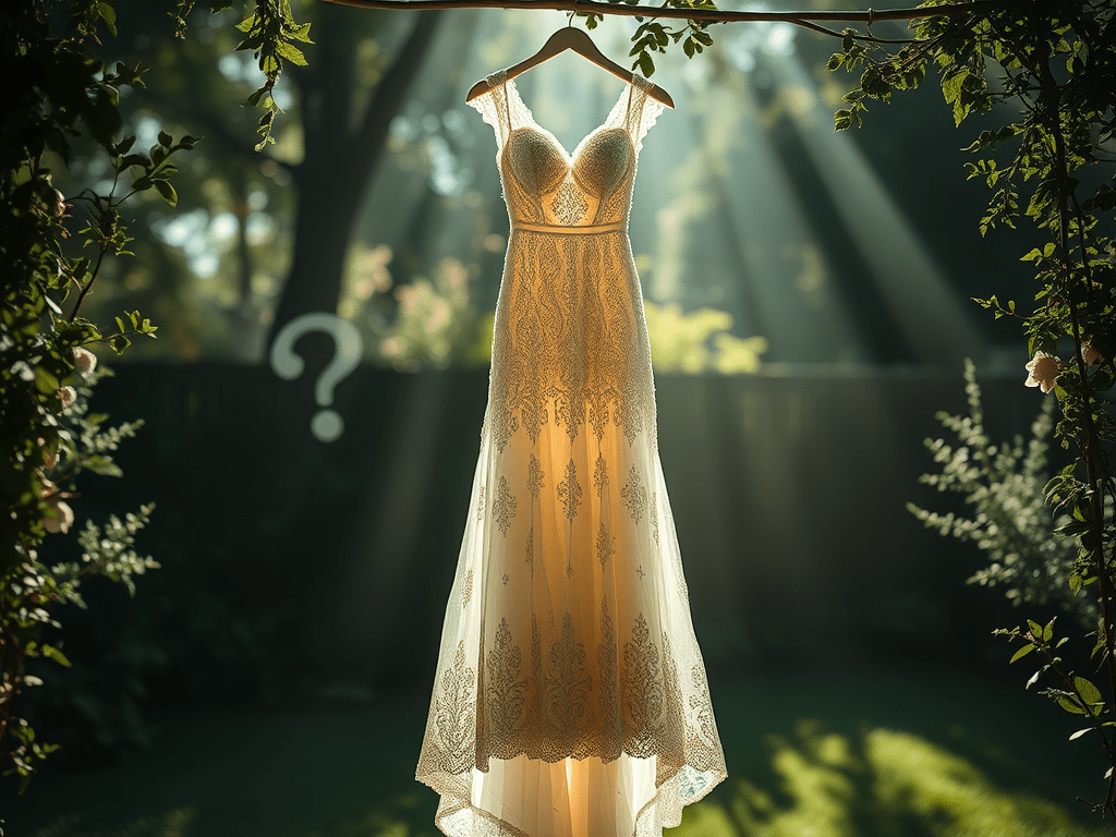 The Wedding Dress&nbsp;Mystery-Ruh-Roh