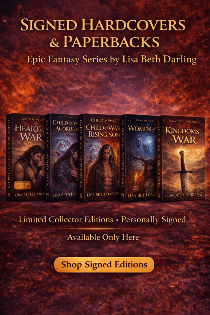 for the love of war signed hardcovers and paperbacks