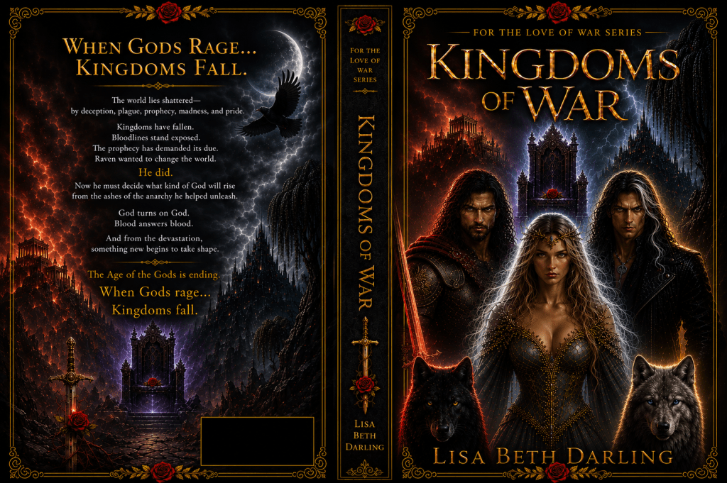 kingdoms of war novel finale for the love of war series lisa beth darling